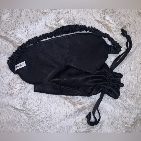 NWT - Athleta - Black Calm Cool Sleep Mask - Picture 6 of 7
